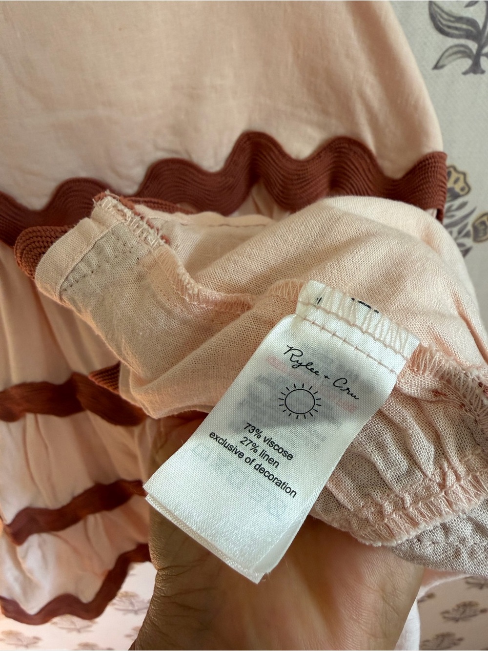 NWT - Rylee + Cru Ric Rac Dress - Picture 6 of 9